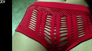 brazilian housewife teases in shorts at home, showing off her curves