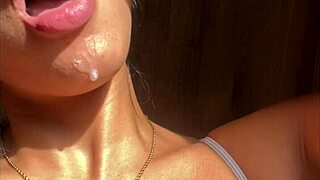 Big booty brunette meets stepbrother and gets what she wants - amateur couple