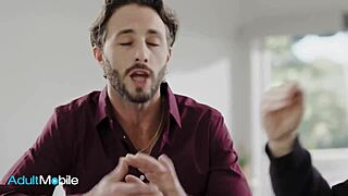 adultmobile - curvy blonde knows how to properly bounce her round ass when riding a cock