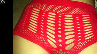 brazilian housewife teases in shorts at home, showing off her curves