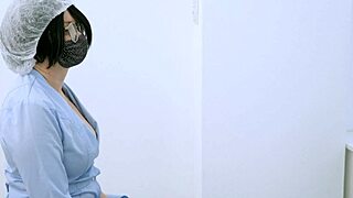 Nurse Tests Huge Dick with Prostate Massage for Sperm Analysis