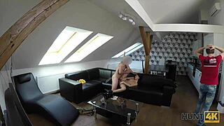 Hunt4k Nerdy Cuckold Is Happy To Get Paid For Pussy Of His Gf