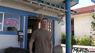 Mofozo Com - Real Amateur Homemade Sex Video With A Busty Waitress