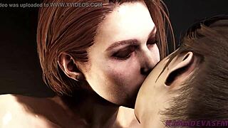 Jill and claire - lesbian love