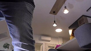 hot redhead college girl tries fashion turns porn casting