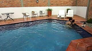 on vacation doing things with my step-nephew