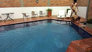 on vacation doing things with my step-nephew