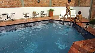 on vacation doing things with my step-nephew