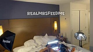 Intense encounter causes squirting.