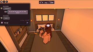 White girl cheats with BBC in Roblox condo 😈