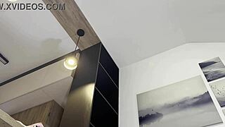 hot redhead college girl tries fashion turns porn casting