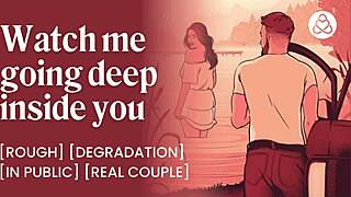 Girlfriend Takes Big Cock Deep in Ass with Dominant Dirty Talk