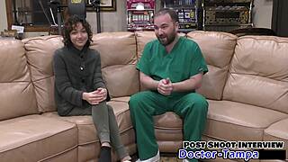 Dr Tampa - Brooklyn Rossis 1st Gyno Exam