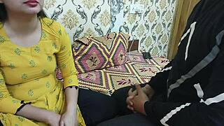 Step sister shares bed with brother for hard rough fucking