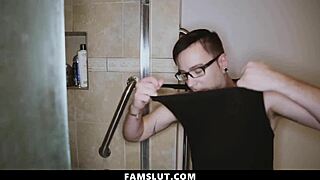 oh wow, stepbro's hands on stepsister's ass!