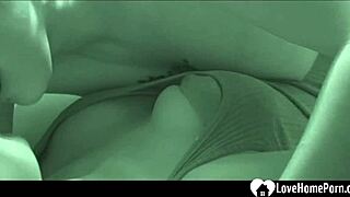 night cam captures lesbian fingering and licking shaved pussies