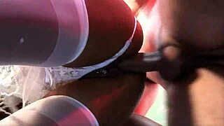 Amy Anderssen and Loona Luxx with Natalli Di Angelo in double penetration orgy