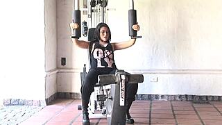 Fucking Brazilian Curvy Girl In Ass And Pussy Deep