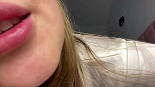 God morgen POV økt med søt kjæreste i virtuell virkelighet