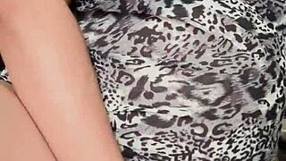 Horny Pregnant Maid Couldnt Resist Ang Started Showing Her Big Boobs And Hairy Pussy On Camera When She Was Home Alone