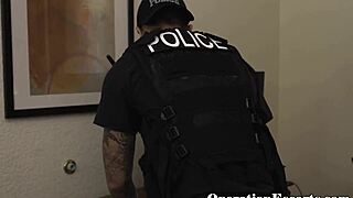 Real prostitute passionately fucked by cop