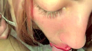 Beautiful Amateur Babe Deepthroats, Drains Balls, And Swallows Cum