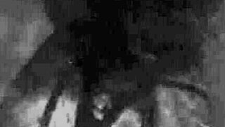 Hotwife dancing on halloween for tricks or treats in costume