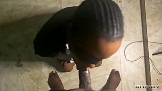 sexy ebony roommate sucks my dick dry in the dorm 😏💦