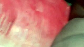 Step sister didnt close the door