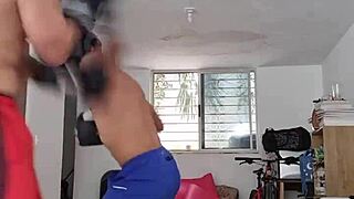 I sometimes do boxing, try amateur sparring, training, wrestling, and exercise