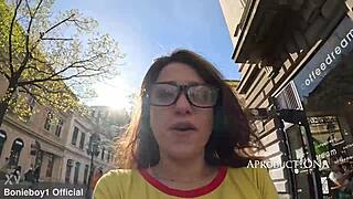 Valentina Wetting Jeans 3 Times At The Fortress Park 😲