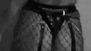 Hotwife dancing on halloween for tricks or treats in costume