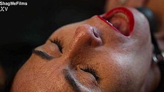 Wax punishment applied to the fit milf in amateur session