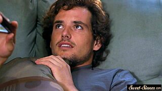 Young stepdaughter sucks in sixtynine pose, big tits riding?