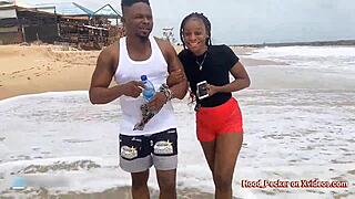 We Had Fun at the Beach Then Relaxed at Home