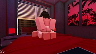 part one, fucking that roblox slut with a creampie