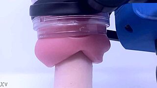 How does this fleshlight feel on your stunt cock? Rubjoy asks while using vibrating tongue toy