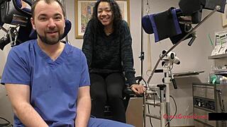 Tampa University Entrance Physical - Yasmine Wood Gets Anal Fingering and Assfucking