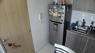 Brithany Gets Surprised And Dominated By Horny Thief At Home!