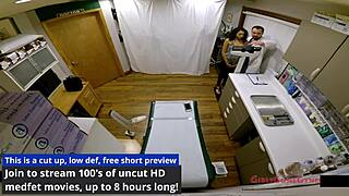 Tampa University Entrance Physical - Yasmine Wood Gets Anal Fingering and Assfucking