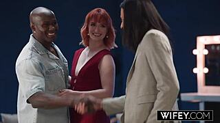 The Thrill Of My Wife Queen Mirage Riding A Huge Black Cock While I Cheer On