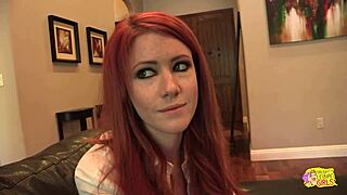 sexy redhead seduces her blonde friend and shows her a good time