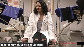 Tampa University Entrance Physical - Yasmine Wood Gets Anal Fingering and Assfucking