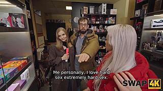 Swap4k Swap Wives In A Kinky Way Seduced A Random Girl And Nailed Her