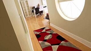 The hot GILF step granny is SUCKING my COCK in this taboo encounter