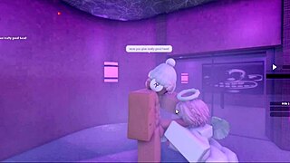 Intense fucking in the sauna with a hot lady, her body glistening under the steam.