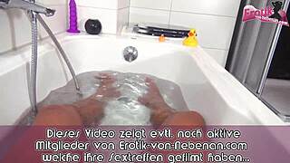 I spoil my ex-husband with deepthroat fucking and cum on my big tits as a mature german housewife with glasses and tattoos