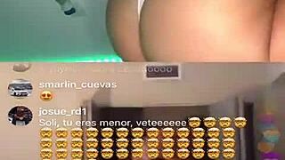 Thick ass puertorican on the6show insta pt 1, showing off her natural tits and caribbean curves.