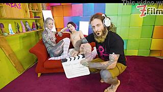 Two Slim Cuties Get FUCKED By A Serviceman With Fat Cock!