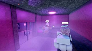 Intense fucking in the sauna with a hot lady, her body glistening under the steam.